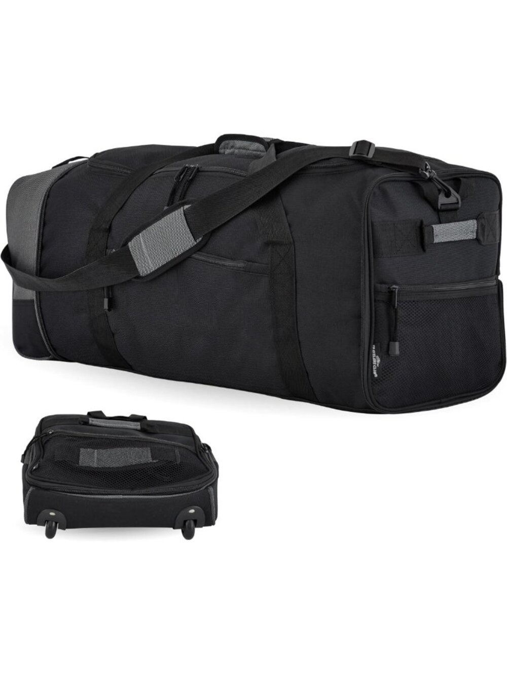 Expandable 32" Rolling Travel Duffel Bag - Lightweight, Versatile & Stylish